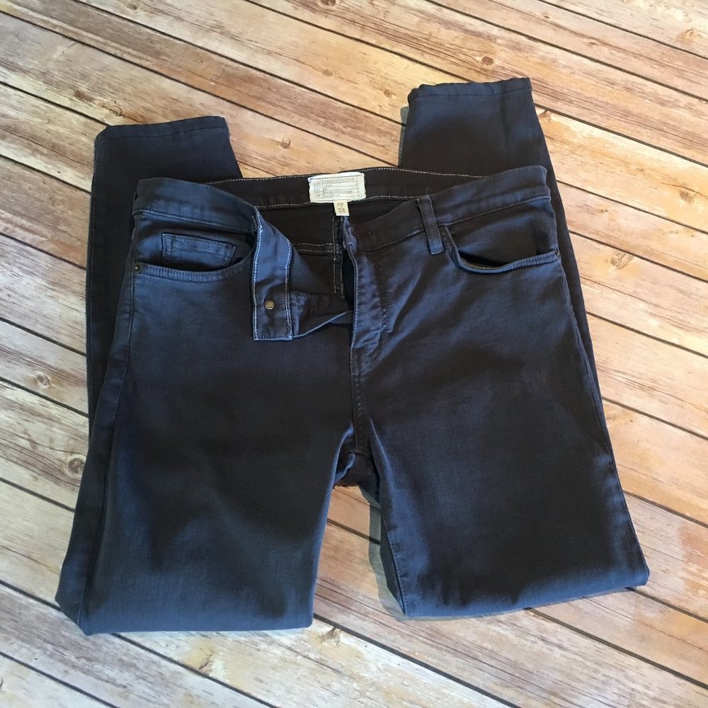 Current/Elliot Ankle Skinny in Licorice